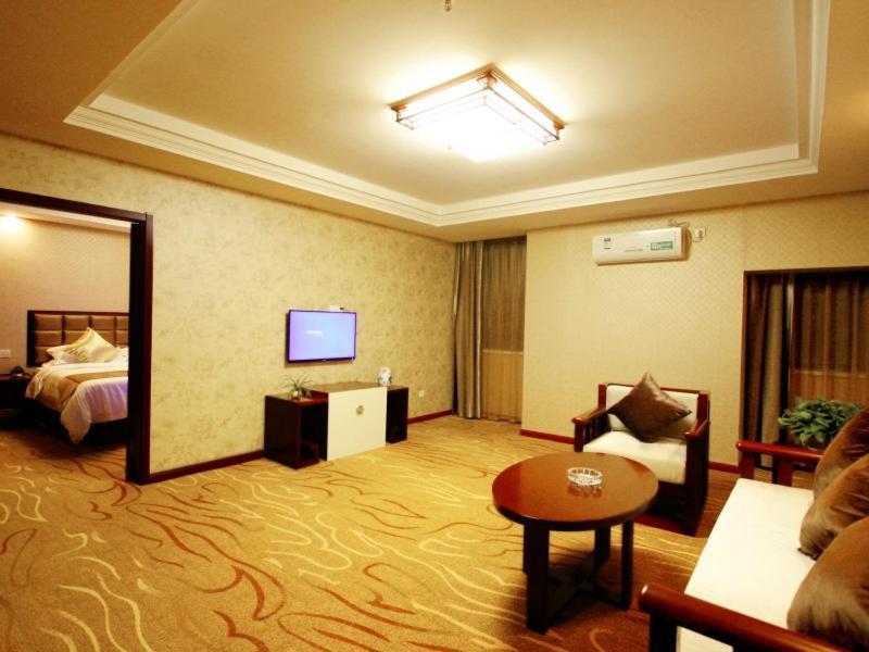 Greentree Inn Jiangxi Jindezhen People Square Jindin Business Hotel Jingdezhen Exterior foto