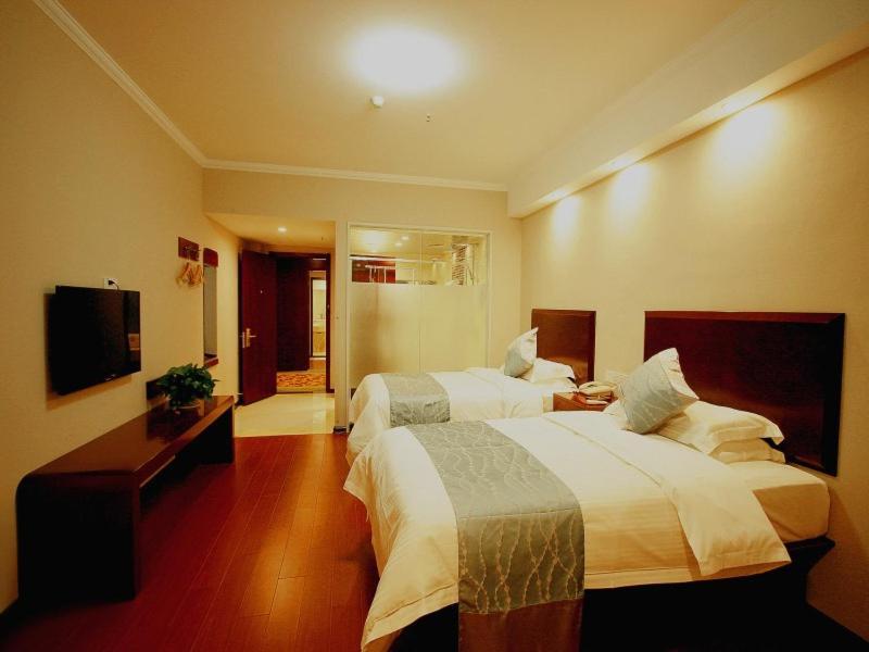 Greentree Inn Jiangxi Jindezhen People Square Jindin Business Hotel Jingdezhen Exterior foto