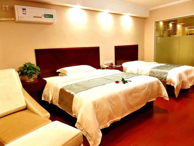 Greentree Inn Jiangxi Jindezhen People Square Jindin Business Hotel Jingdezhen Exterior foto