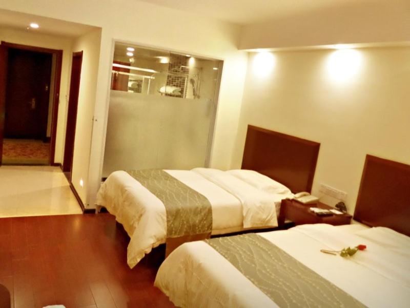 Greentree Inn Jiangxi Jindezhen People Square Jindin Business Hotel Jingdezhen Exterior foto
