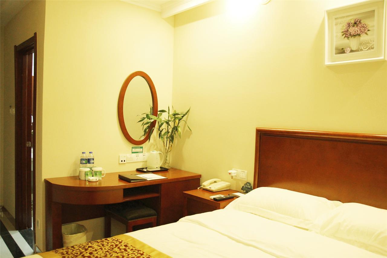 Greentree Inn Jiangxi Jindezhen People Square Jindin Business Hotel Jingdezhen Exterior foto