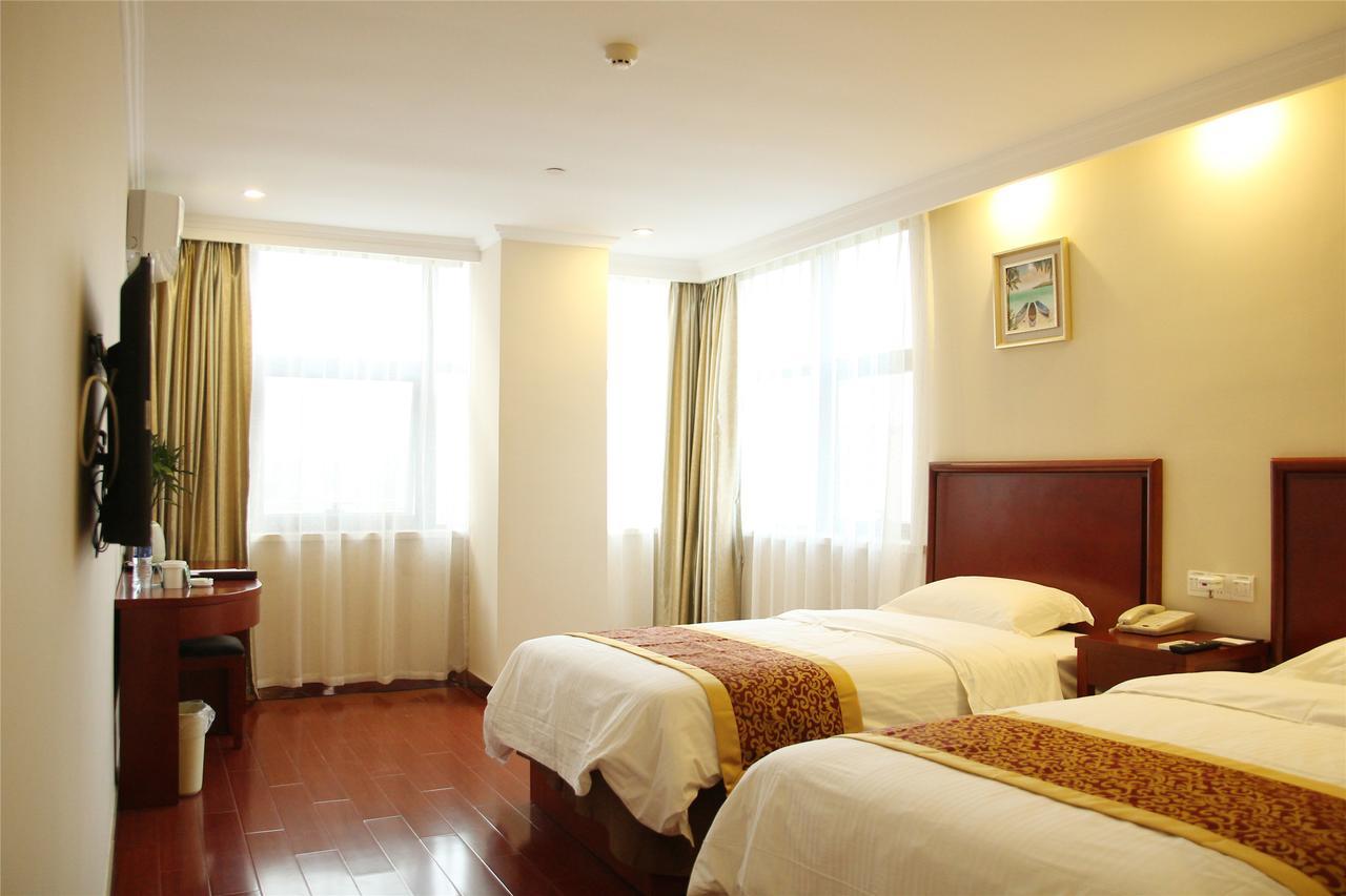 Greentree Inn Jiangxi Jindezhen People Square Jindin Business Hotel Jingdezhen Exterior foto