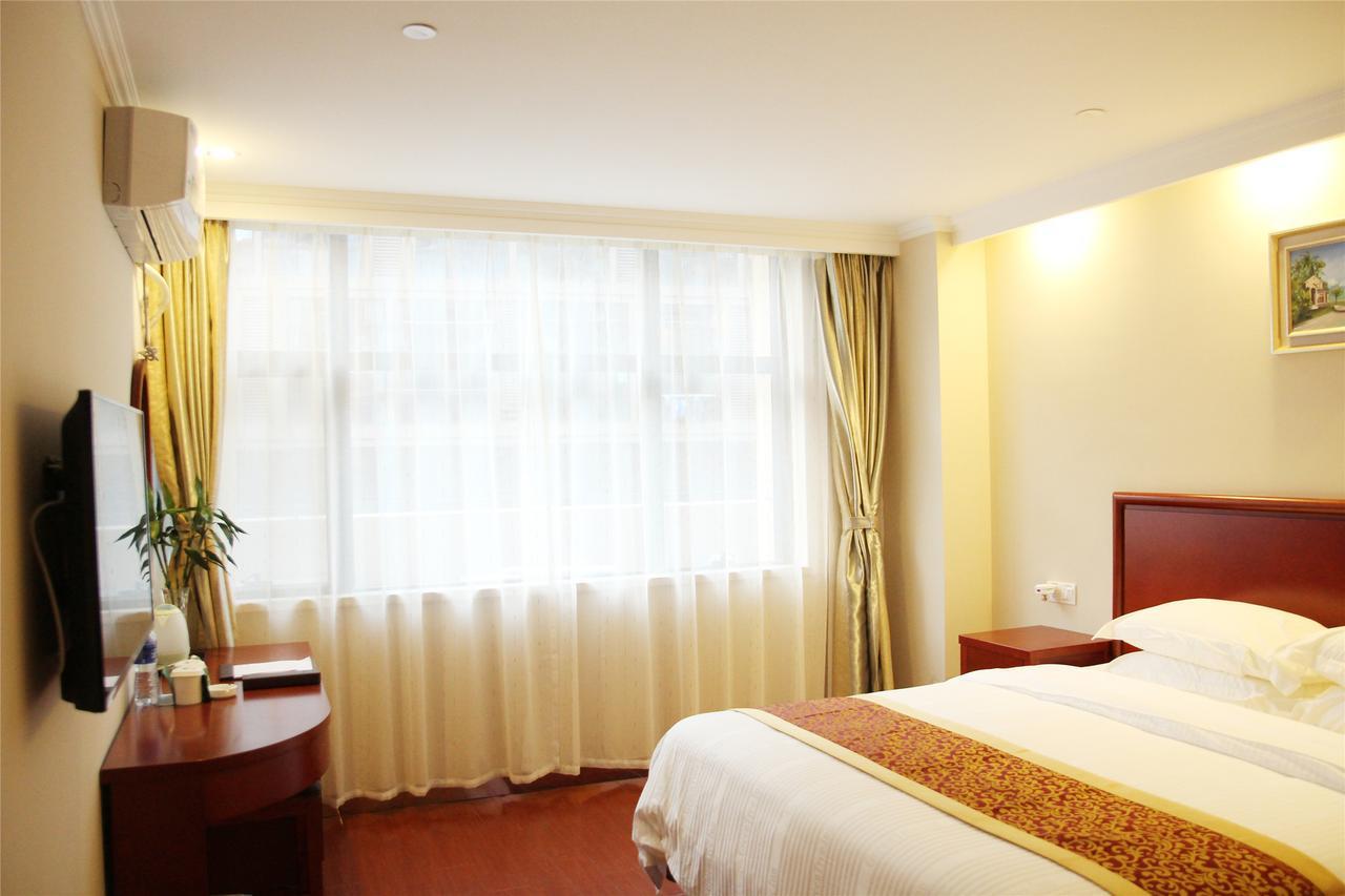Greentree Inn Jiangxi Jindezhen People Square Jindin Business Hotel Jingdezhen Exterior foto